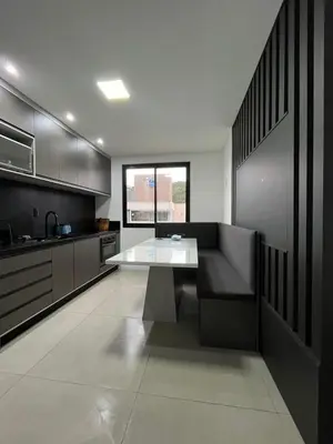 A cozinha ou kitchenette de Apartment duplex - Bombas