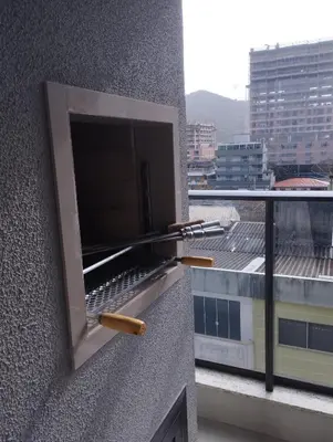 Uma varanda ou terraço em Apartamento Itapema 3 quartos