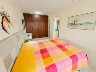 Uma cama ou camas num quarto em 3 bedroom apartament with terrace