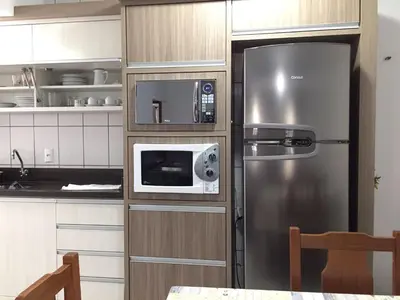 A cozinha ou kitchenette de Apartamento Avenida Vizinho do Atlântico I