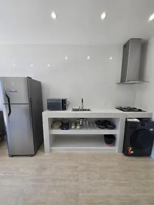 A cozinha ou kitchenette de RB House
