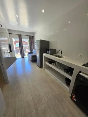 A cozinha ou kitchenette de RB House