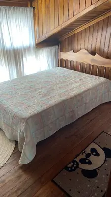 A planta de Casa de madeira