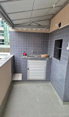A planta de Apartamento quadra mar meia praia