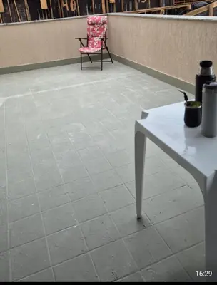 A planta de Apartamento quadra mar meia praia