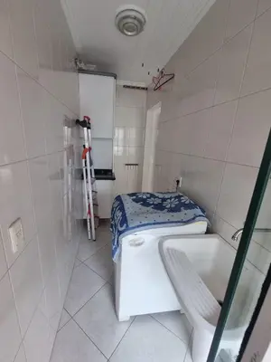 Uma casa de banho em Apartamento Itapema Meia Praia