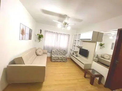 A cozinha ou kitchenette de Apartamento 2 quartos 6 minutos à pé da praia