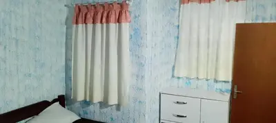 Uma cama ou camas num quarto em Residencial verde oliva AP 3