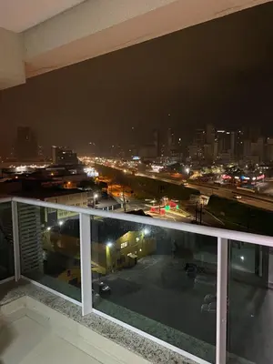 Uma varanda ou terraço em Itapema apartment