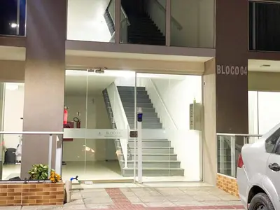 A planta de Apê Novo em Porto Belo com Piscina próx Bombinhas