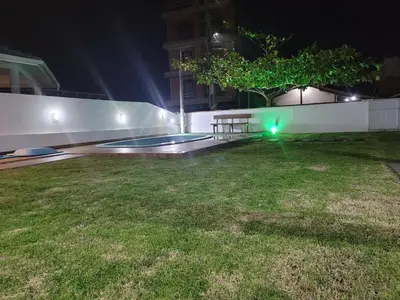 A piscina em ou perto de Casa de Praia, a 250 metros do mar, com piscina exclusiva