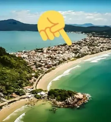 Paisagem natural perto da casa de férias