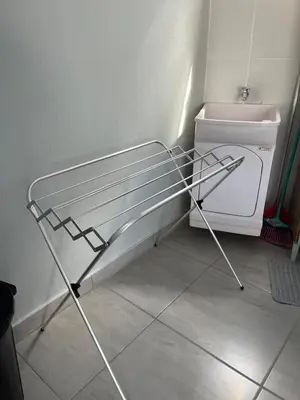 Uma cama ou camas num quarto em Casa a 10 minutos a pé da praia e restaurantes