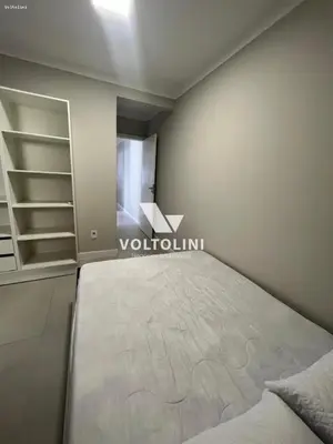 Uma cama ou camas num quarto em 03 APARTAMENTO BEIRA MAR NO 2º ANDAR - Apto 03