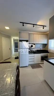 A cozinha ou kitchenette de 03 APARTAMENTO BEIRA MAR NO 2º ANDAR - Apto 03