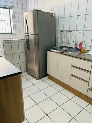 A cozinha ou kitchenette de Apto com ótima localização