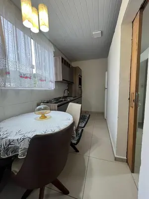 Uma área de estar em Casa a 1 km da praia