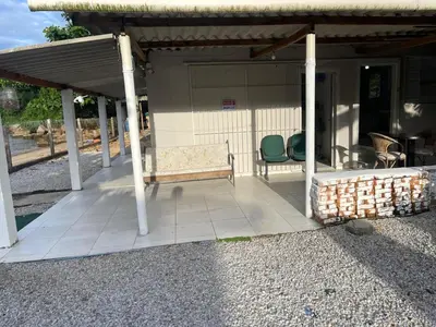 Uma varanda ou terraço em Casinha de GCR