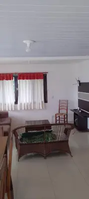 Uma cama ou camas num quarto em Residencial vista panorâmica