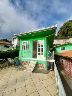O edifício onde a casa de férias está situado
