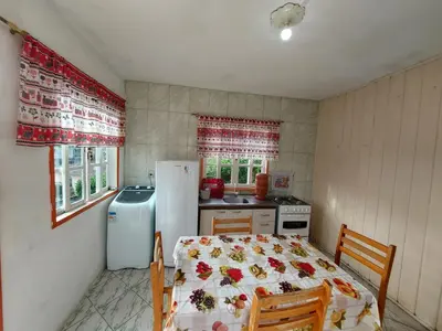 A cozinha ou kitchenette de Casa em Ganchos