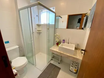 Uma casa de banho em Residencial Solar do Bosque