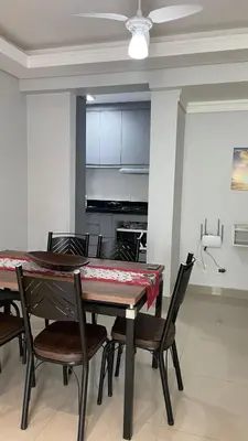 A cozinha ou kitchenette de Apartamento Porto Belo