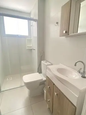 Uma casa de banho em Palmas Maravilhoso Beach Apartment!