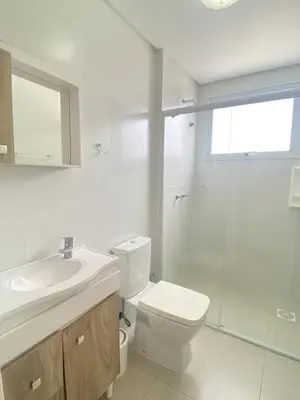 Uma casa de banho em Palmas Maravilhoso Beach Apartment!