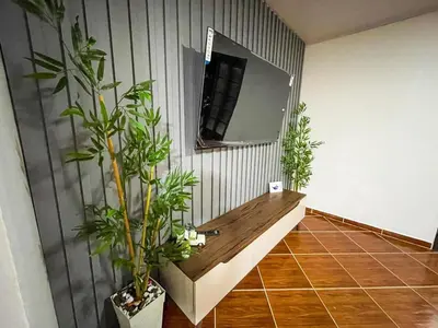 A planta de Casa na Meia Praia Itapema - SC
