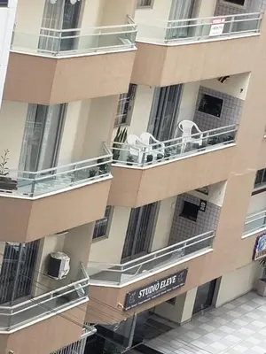 Uma varanda ou terraço em Solar Itapema