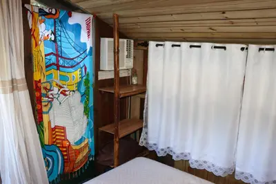 A planta de Chalé cabana da mata