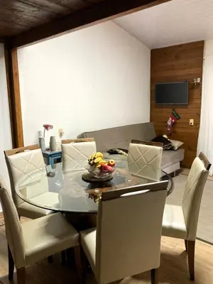 A planta de Casa Confortável em Bombinhas
