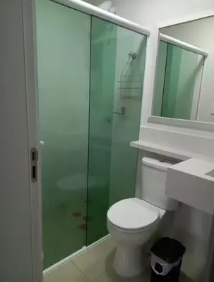 Uma casa de banho em Dom basilio