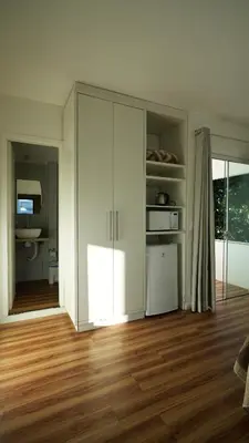 A cozinha ou kitchenette de Pousada Areia Cristal
