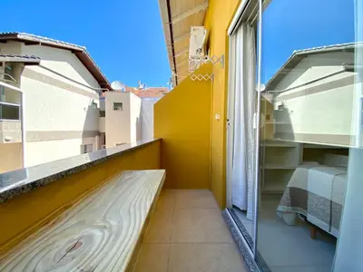 Uma varanda ou terraço em Pousada Areia Cristal