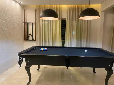 Uma mesa de bilhar em Fernando Sipriano
