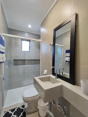 Uma casa de banho em Fernando Sipriano