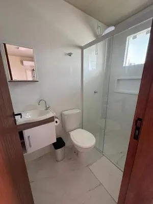 Uma casa de banho em Residencial Lara 7