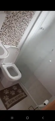 Uma casa de banho em Casa do Zeca