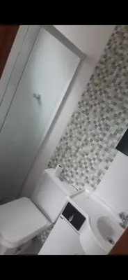 Uma casa de banho em Casa do Zeca