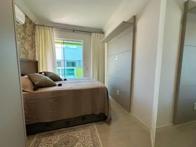 Uma cama ou camas num quarto em Ap of Liliane