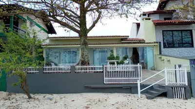 O edifício onde a casa de férias está situado