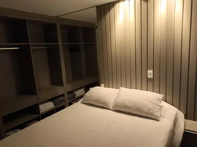 Uma cama ou camas num quarto em Flat Infinity
