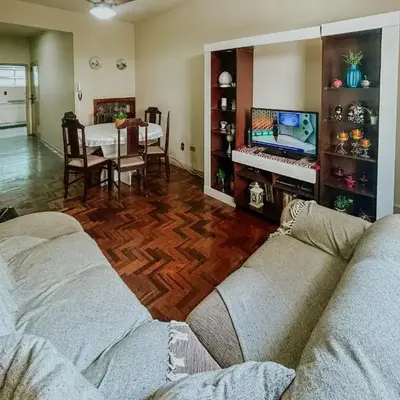 Apartamento amplo para famílias 3 quartos a poucos passos da praia