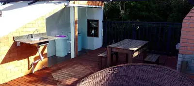 Uma varanda ou terraço em Residencial vista panorâmica AP 2