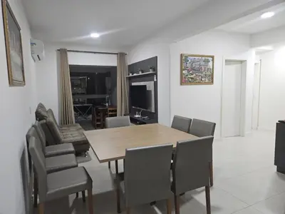 Uma área de estar em cód 116 - Apartamento amplo e aconchegante