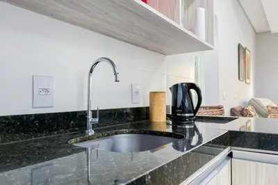 A cozinha ou kitchenette de Apto 3 dormitório, 1 suíte e ampla sacada - 0309