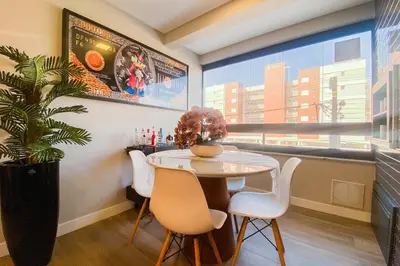 A planta de Apartamento em home clube