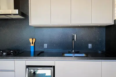 A cozinha ou kitchenette de Cobertura com Piscina e Vista Deslumbrante! 0213